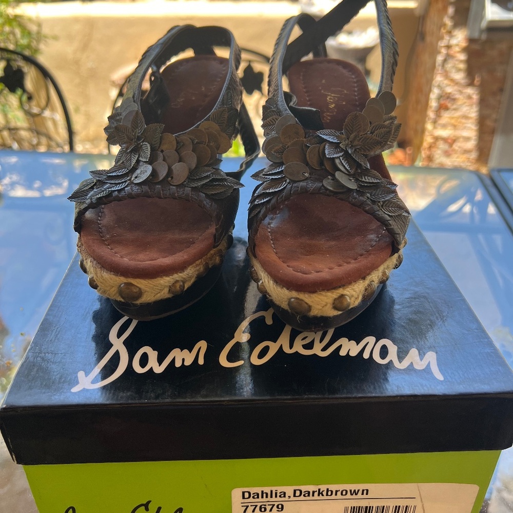 Sam Edelman Dahlia, dark brown size 6 1/2
